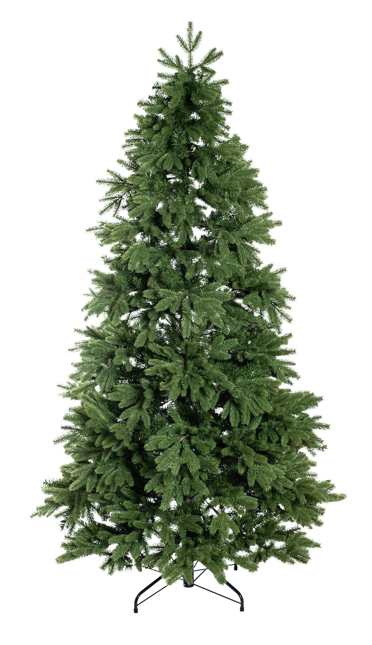 Evergreen Weihnachtsbaum Roswell Kiefer grün PVC H/D ca. 210x122 cm