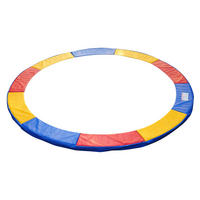 HOMCOM Randabdeckung für Trampoline für Trampoline gelb H/D: ca. 1,5x305 cm für Trampoline - blau/gelb (305,00/1,50cm) - HOMCOM