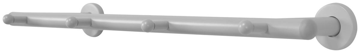 Garderobenleiste Derby weiß Metall B/H/T: ca. 50x2x9 cm Derby - weiß (50,00/2,00/9,00cm)