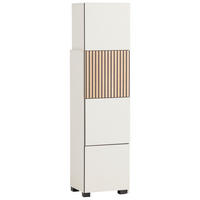 Regal Alexa creme beige B/H/T: ca. 76x165,1x33,1 cm Alexa - beige/creme (76,00/165,10/33,10cm) - Möbelpartner