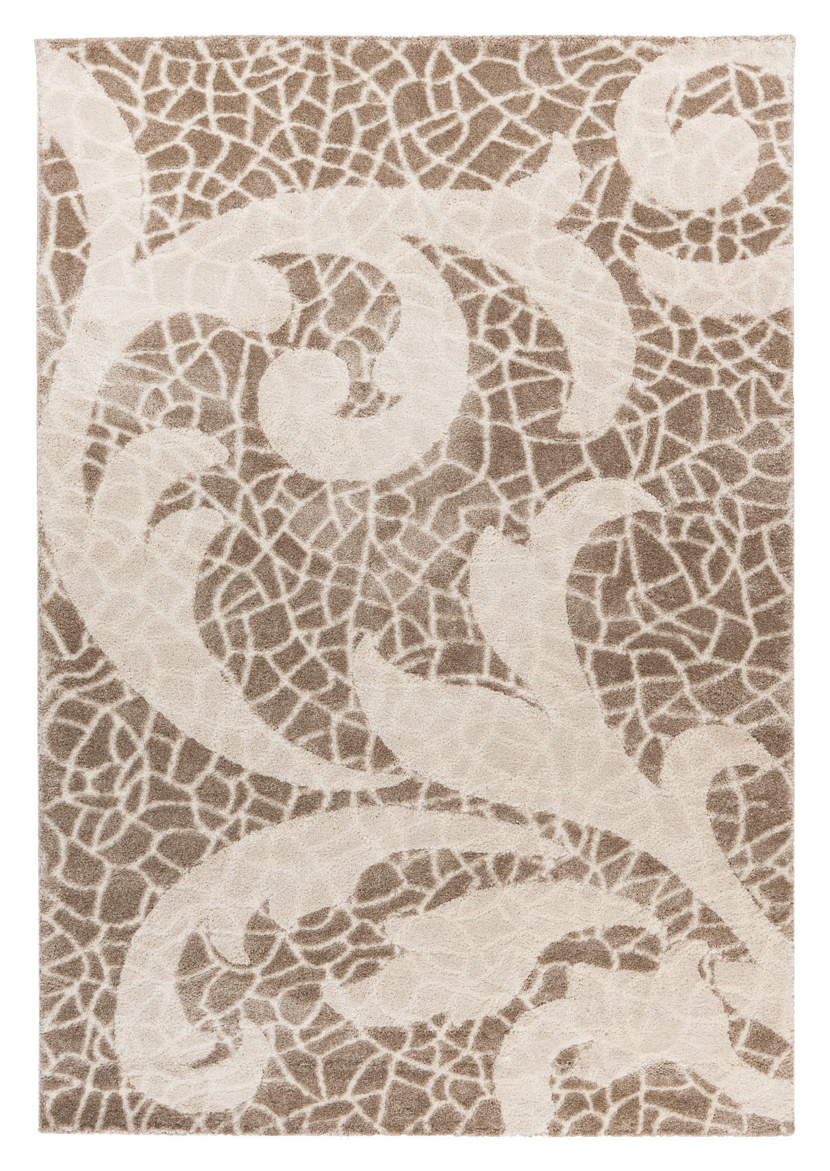 Obsession Teppich My Frost taupe B/L: ca. 80x150 cm My Frost - taupe (80,00/150,00cm) - Obsession