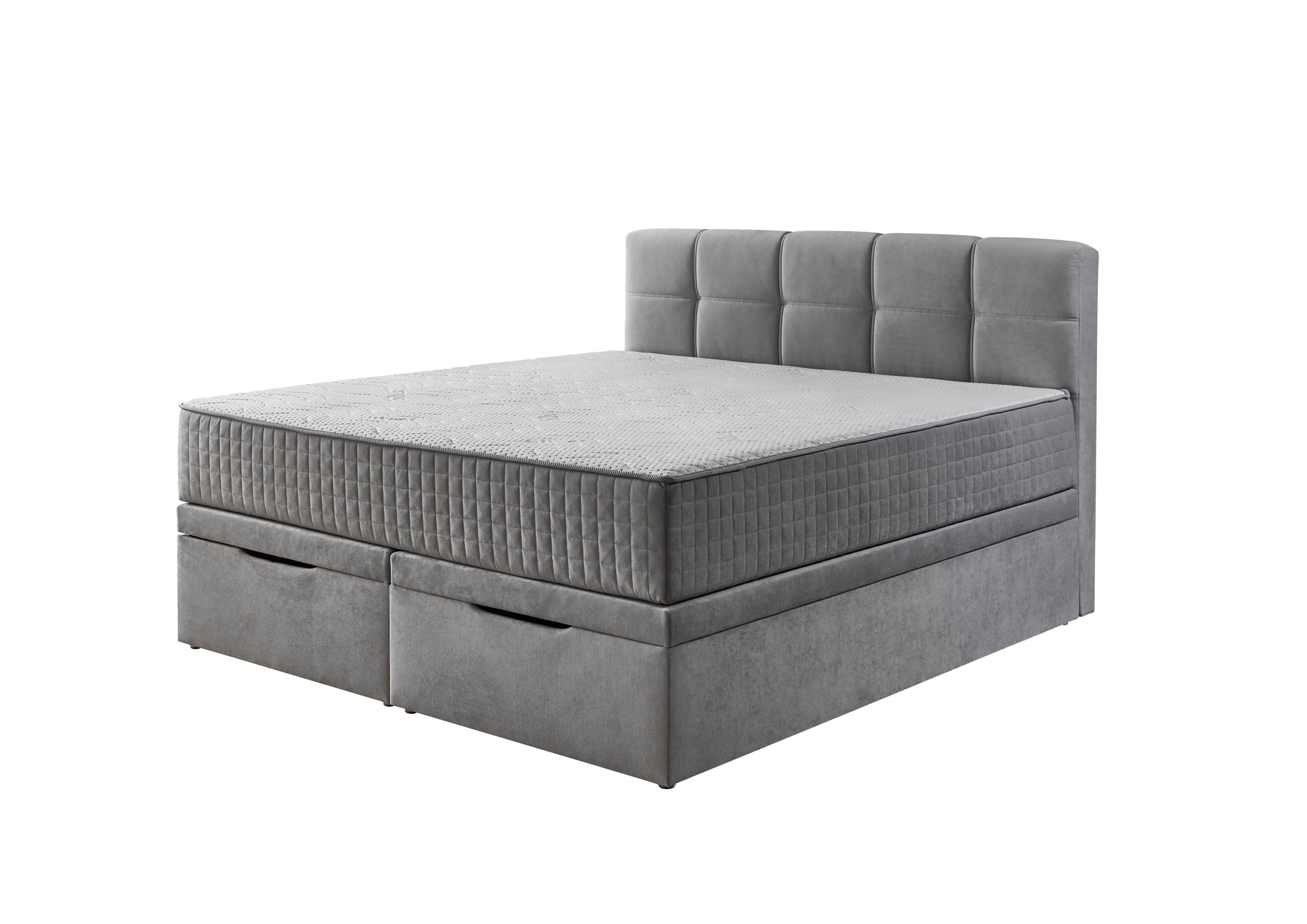 Boxbett Lugano silber Lugano - silber (180,00/144,00/213,00cm)