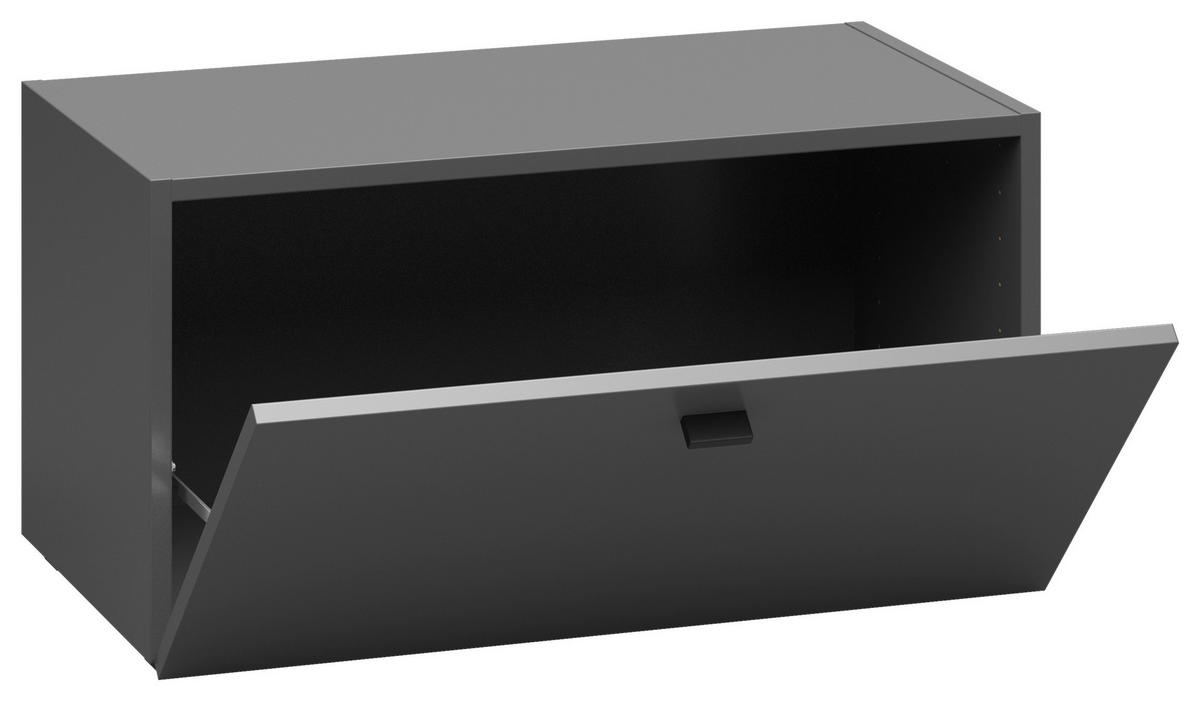 Regal System 64 anthrazit matt B/H/T: ca. 64x32x35 cm System 64 - anthrazit (64,00/32,00/35,00cm)