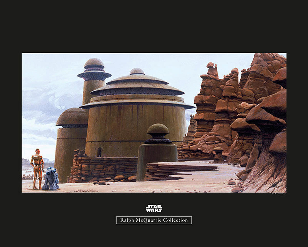 Komar Poster Star Wars Classic RMQ Jabbas Palace Star Wars B/L: ca. 50x40 cm Star Wars Classic RMQ Jabbas Palace - (50,00/40,00cm) - Komar