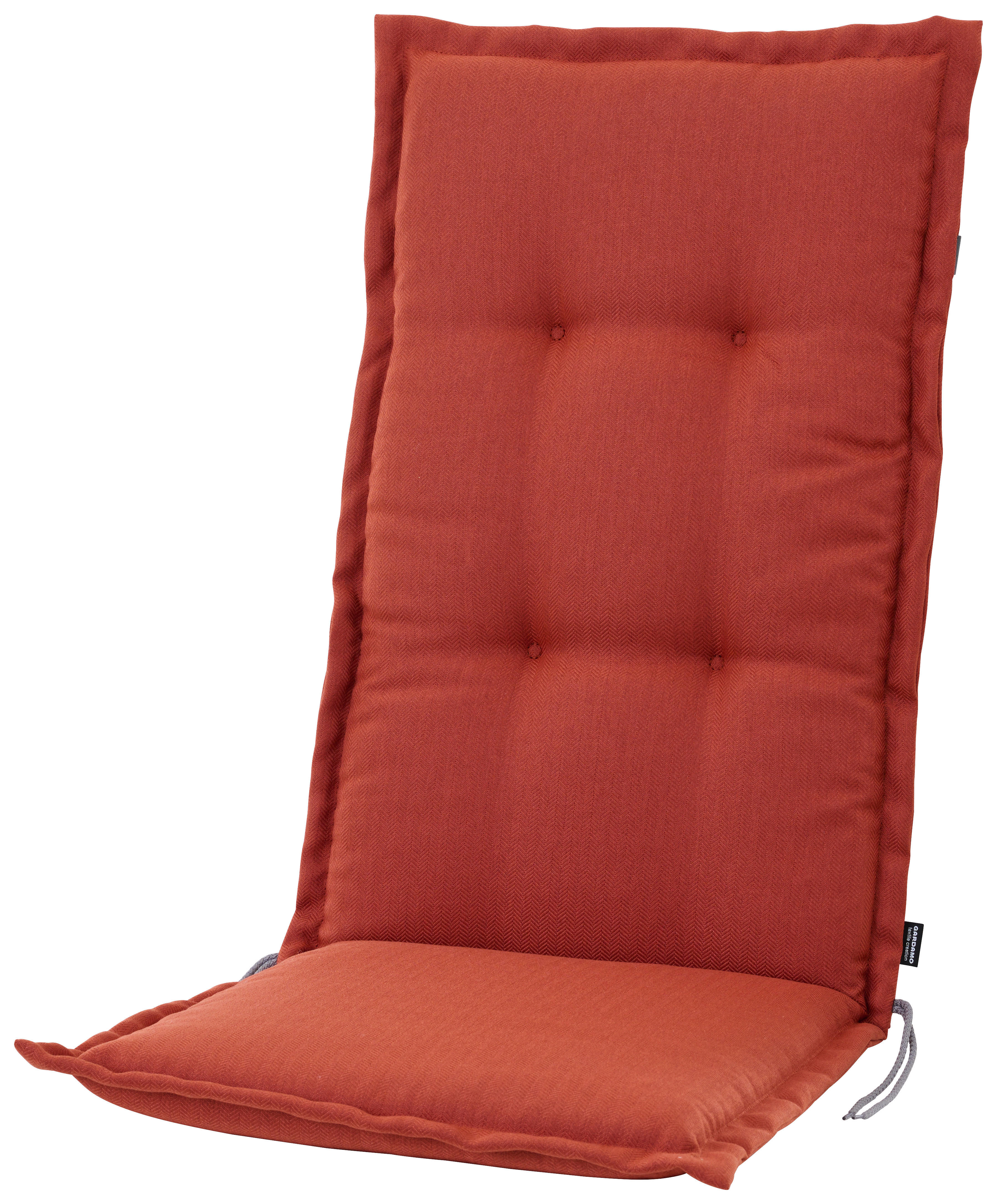 Gardamo Gartenmöbelauflage MIRAGE MIRAGE - terracotta (120,00/48,00/7,00cm) - Gardamo