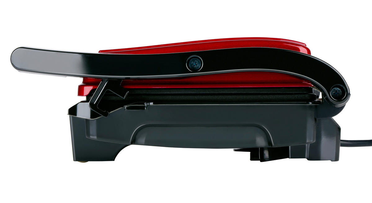 Kontaktgrill rot B/H/L: ca. 11,5x29,5x32,5 cm Kontaktgrill - rot/schwarz (32,50/11,50/29,50cm)