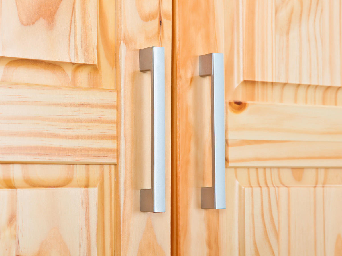 Kleiderschrank Leon natur B/H/T: ca. 95x190x55 cm Leon - natur (95,00/190,00/55,00cm) - Inter Link