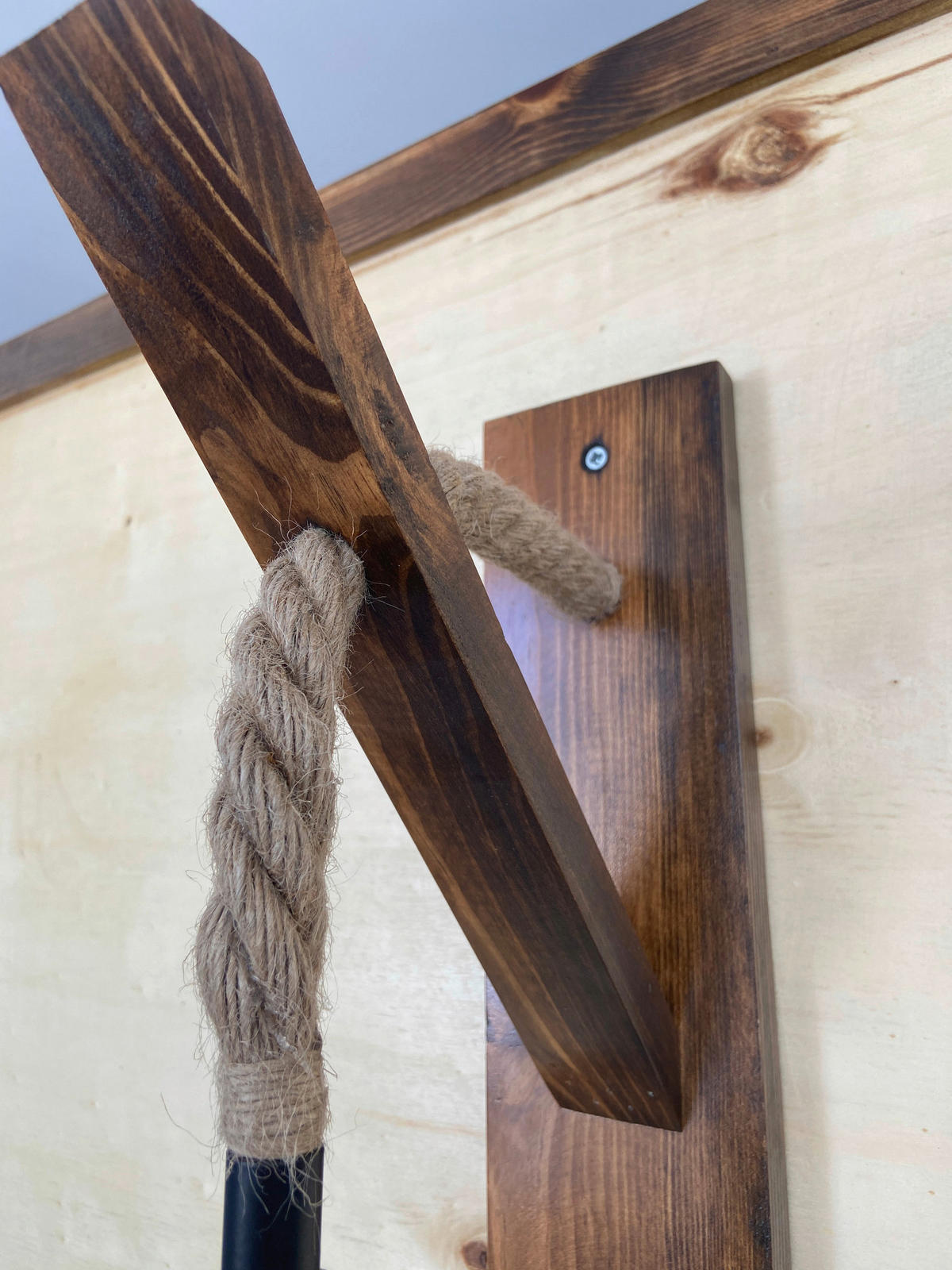 Opviq Wandleuchte nussbaum Kiefer B/H/L: ca. 9x45x23 cm E27 1 Brennstellen Ahsap Aplik 18 - nussbaum (23,00/9,00/45,00cm) - Opviq