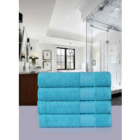 Handtuch 4er-Pack Handtuch_50x100cm_4erPack - aqua (50,00/100,00cm) - Good Morning
