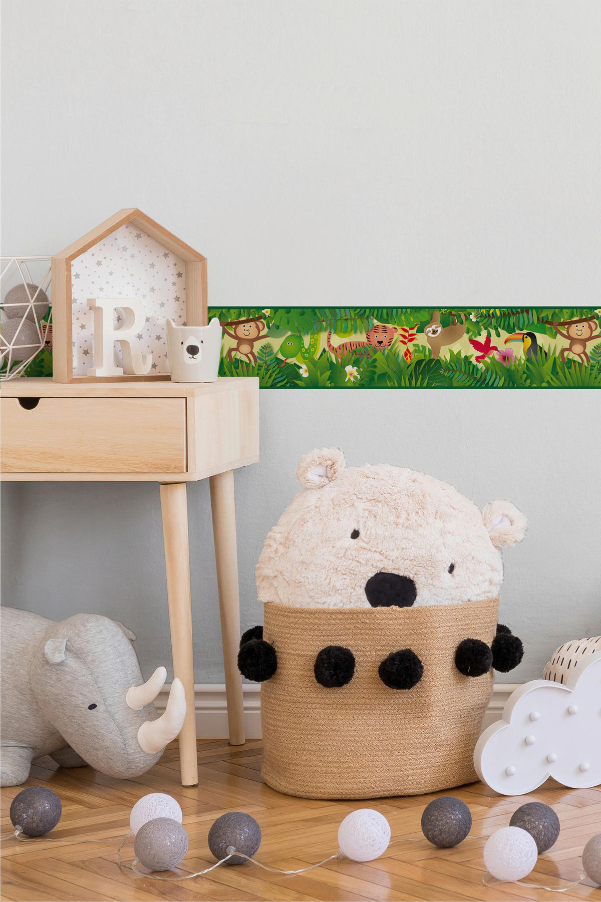 A.S.Creation Bordüre bunt gelb B/H/D: ca. 15,5x500x5,7 cm Bordüre_selbstklebend - gelb/bunt (5,70/500,00cm) - A.S.Creation