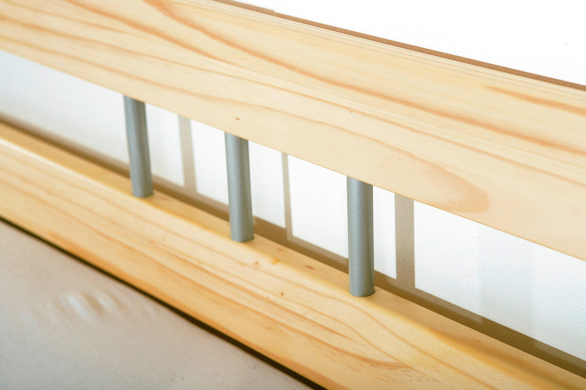 Bett Jana natur Liegefläche B/L: ca. 90x200 cm Jana - natur (96,00/72,00/205,00cm) - Inter Link