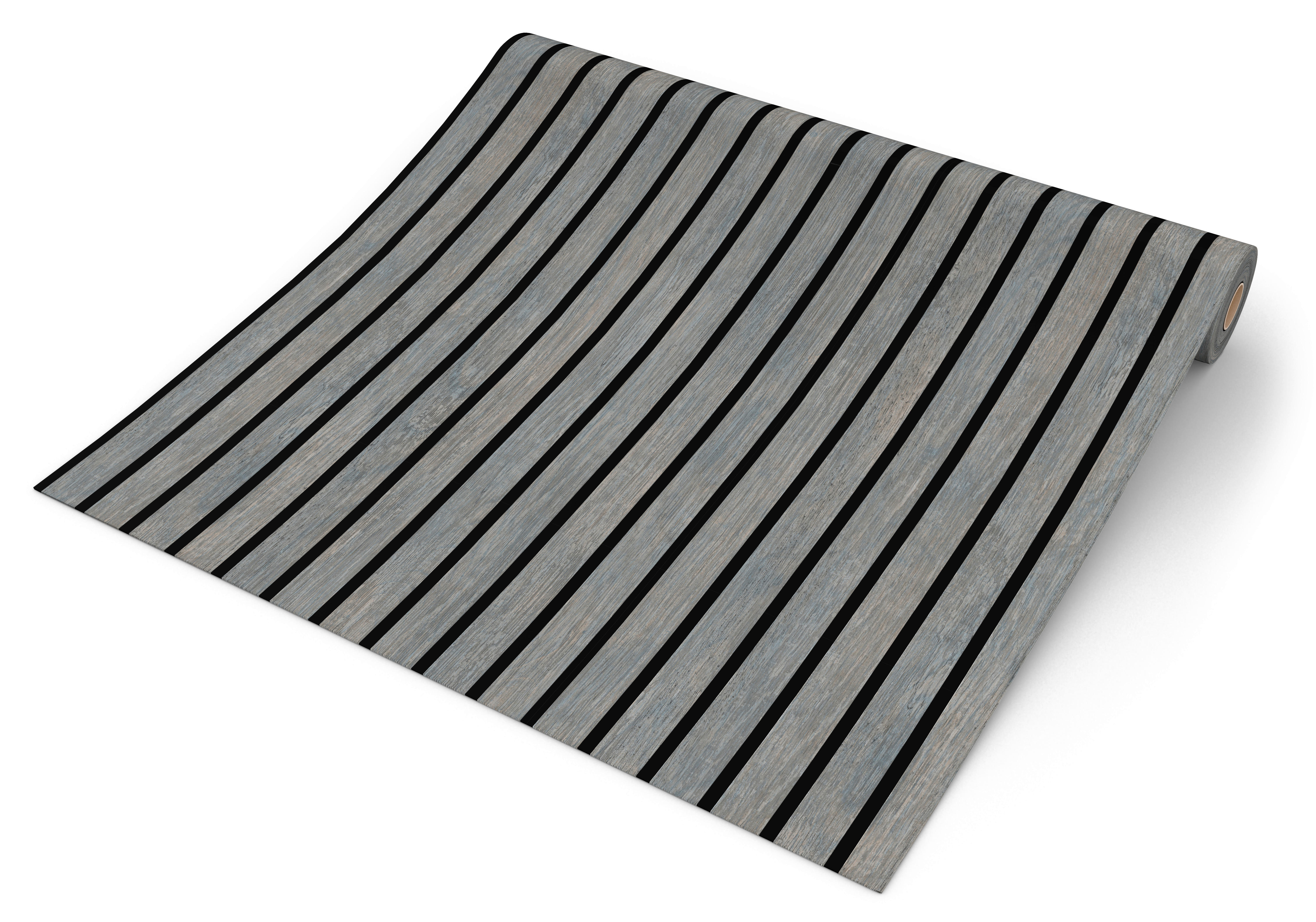 UGEPA Papiertapete Akustikpaneel grau schwarz B/L: ca. 53x1005 cm Papiertapete_M80219 - schwarz/grau (53,00/1005,00cm) - UGEPA