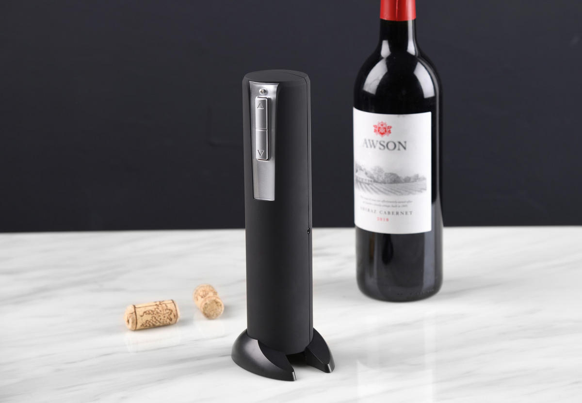 SAN IGNACIO Korkenzieher MERLOT schwarz Silikon MERLOT - schwarz - SAN IGNACIO