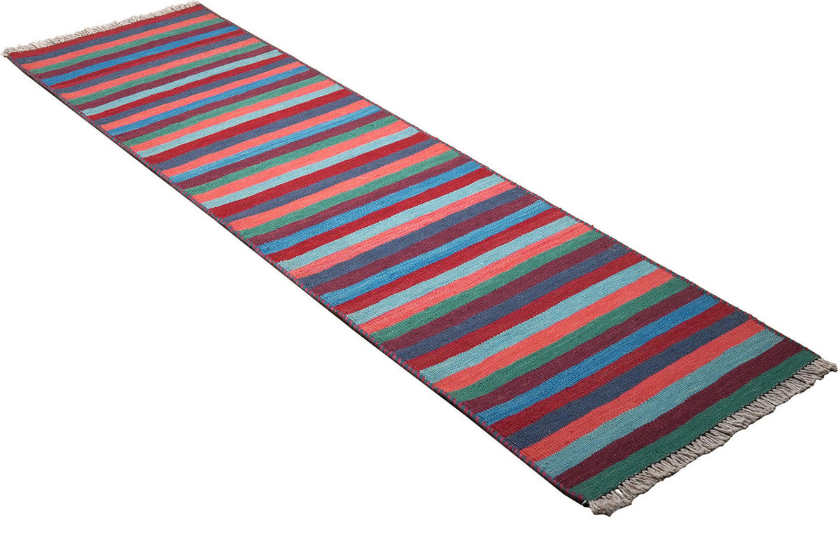 PersaTepp Teppich Kelim Gashgai multicolor B/L: ca. 56x196 cm Kelim Gashgai - multicolor (56,00/196,00cm) - PersaTepp
