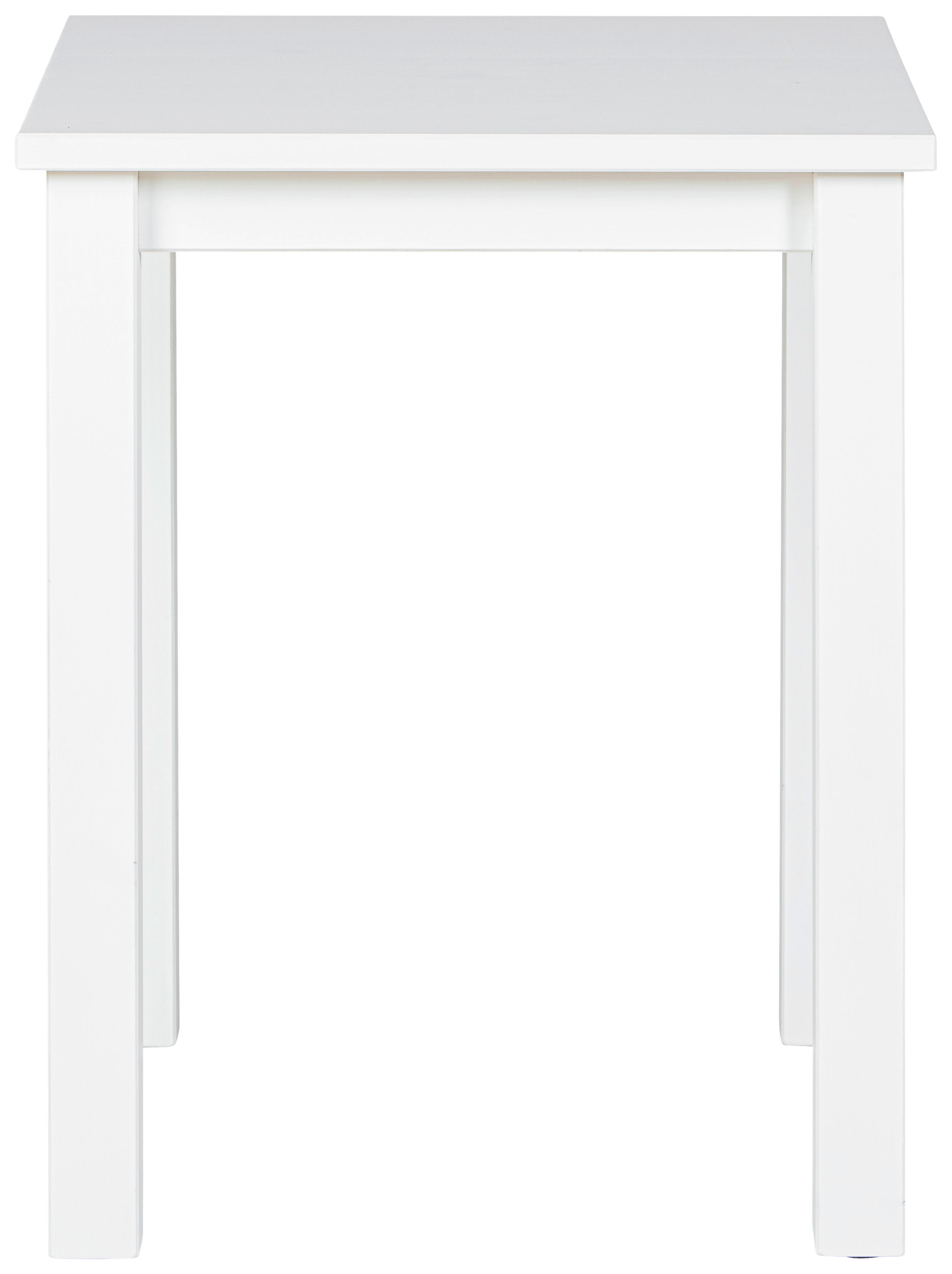 Beistelltisch Asgar weiß B/H/T: ca. 45x55x45 cm Asgar - weiß (45,00/55,00/45,00cm) - Inter Link