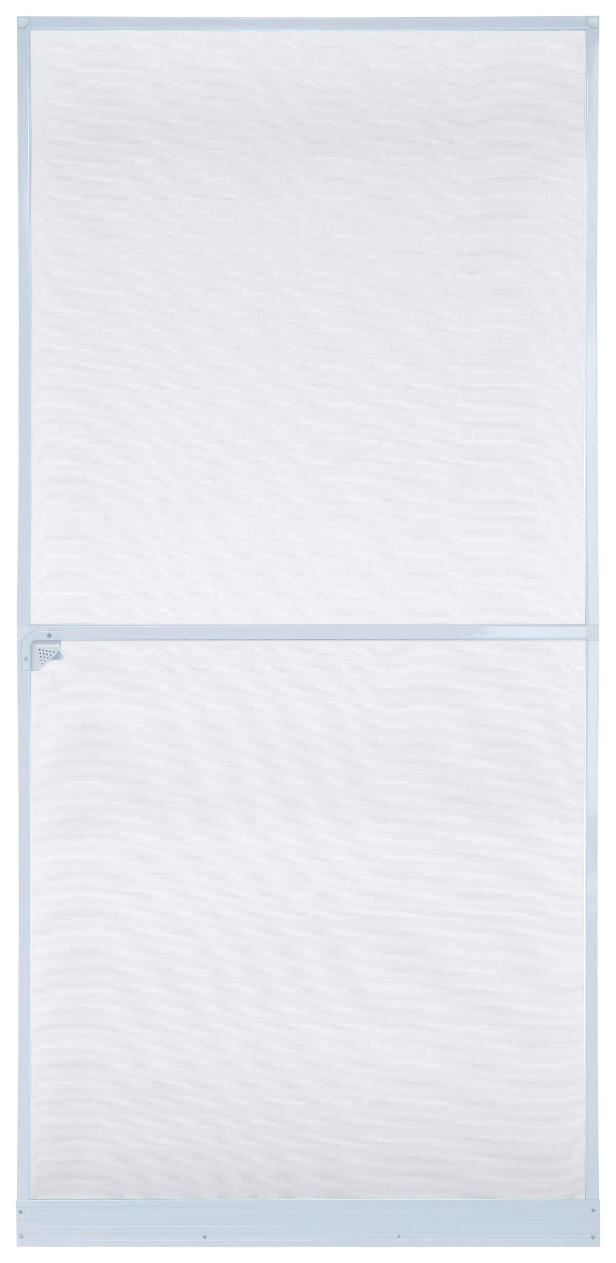 Fliegengitter weiß B/L: ca. 100x210 cm Fliegengitter-Spannrahmen-Tür - weiß (100,00/210,00cm)