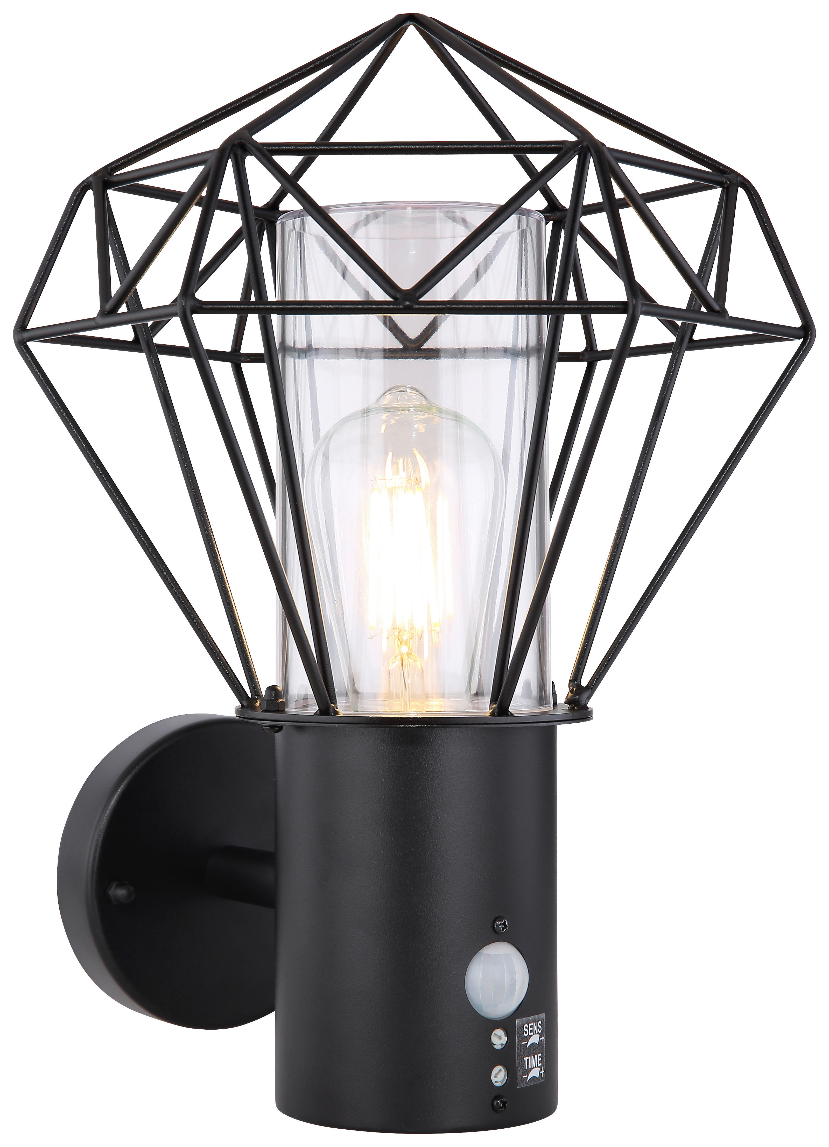 Außenleuchte HORACE VC913842 schwarz schwarz B/H: ca. 22,5x34 cm HORACHE - schwarz (22,50/34,00cm) - GLOBO