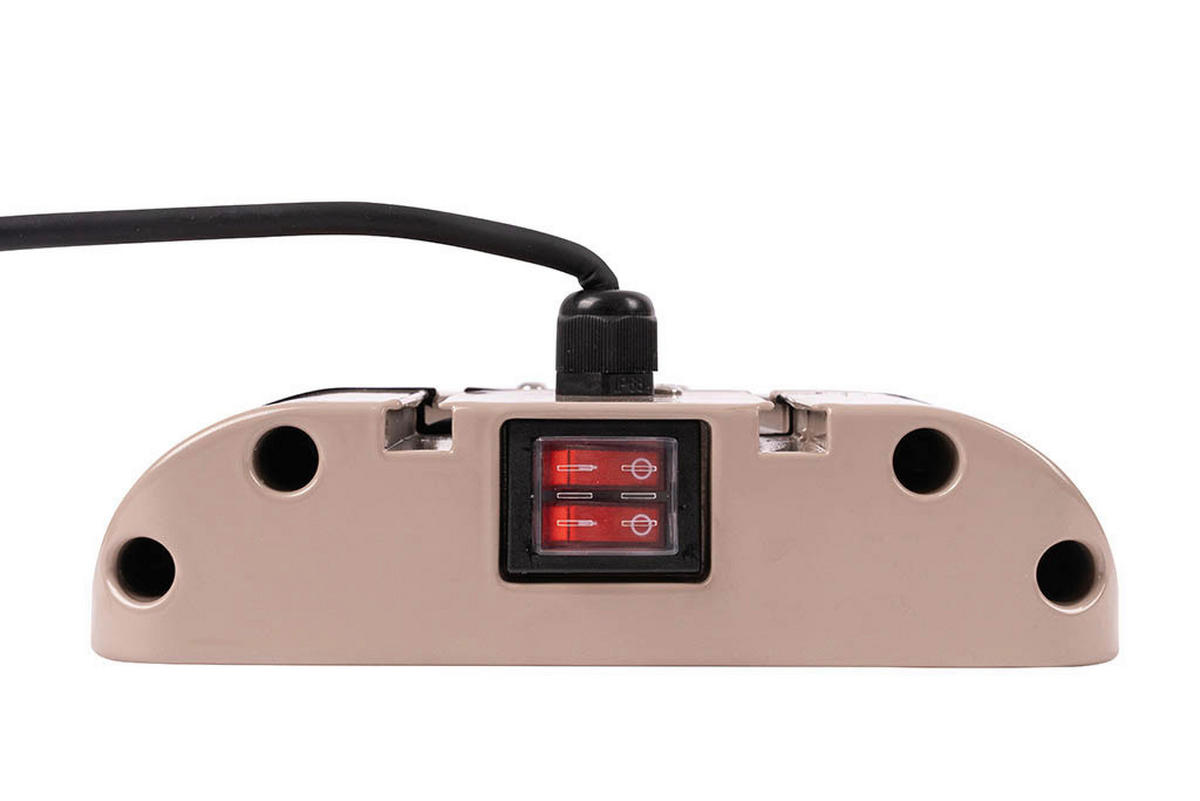 BHP Terassenheizstrahler Sibirien B992326 schwarz Aluminium B/H/T: ca. 93x20x5 cm ca. 1200 W Terrassenheizer Sibirien B992326 - schwarz (93,00/20,00/5,00cm) - BHP