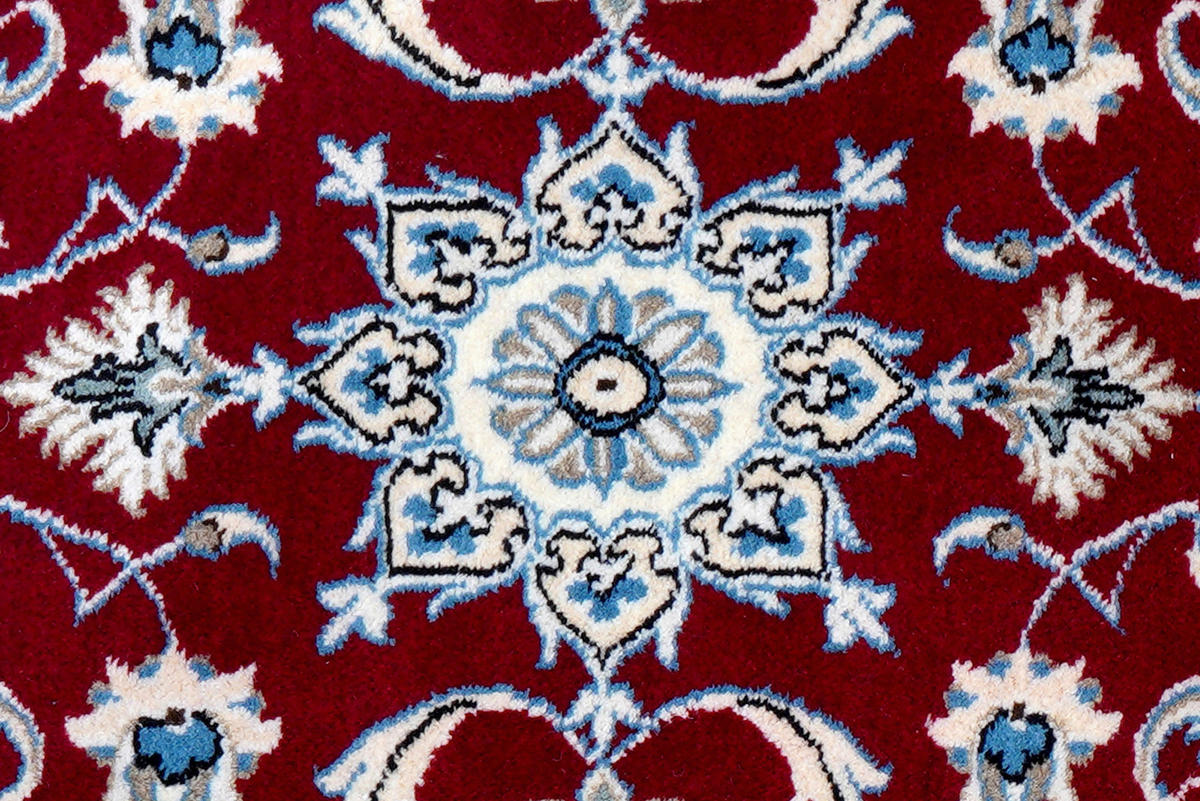 PersaTepp Teppich Nain 12La rot B/H/L: ca. 71x1x137 cm Nain 12La - beige/rot (137,00/71,00/1,00cm) - PersaTepp