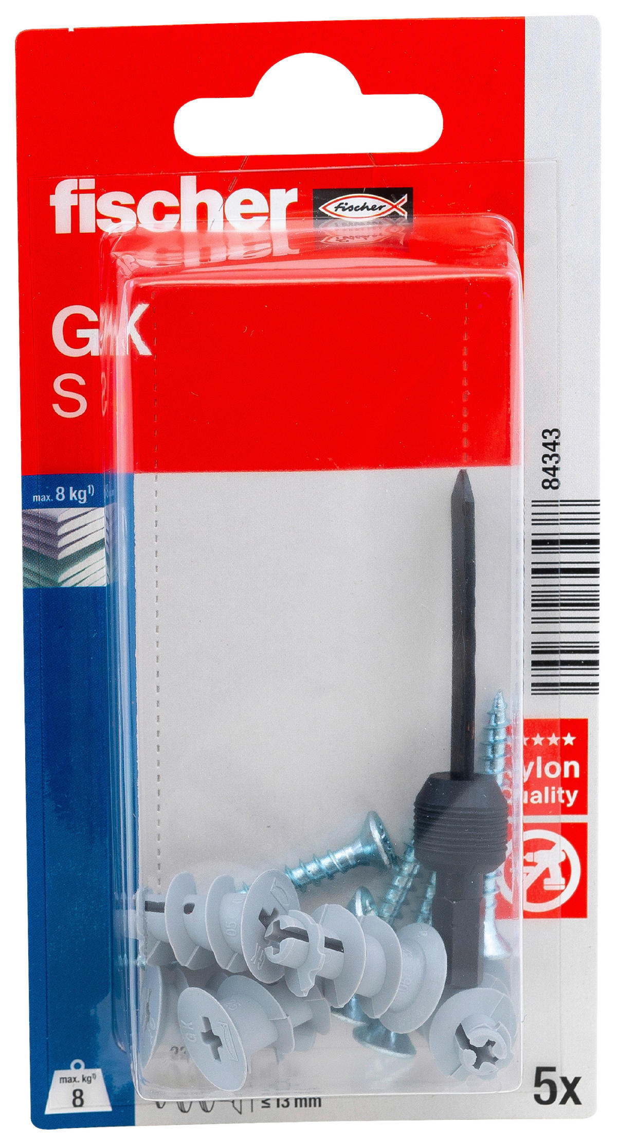 fischer Dübel- und Schraubenset Dübel-/u.Schrauenset_fischer - fischer