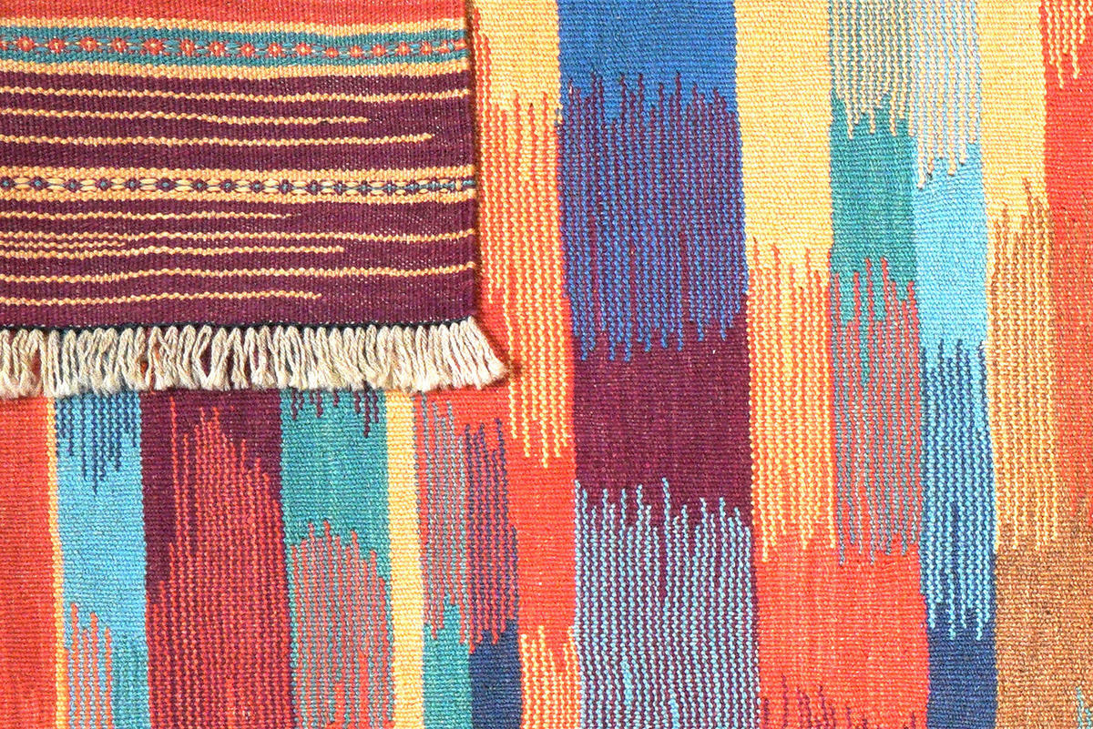 Teppich multicolor B/L: ca. 125x178 cm Teppich Kelim Gashgai - multicolor (125,00/178,00cm)