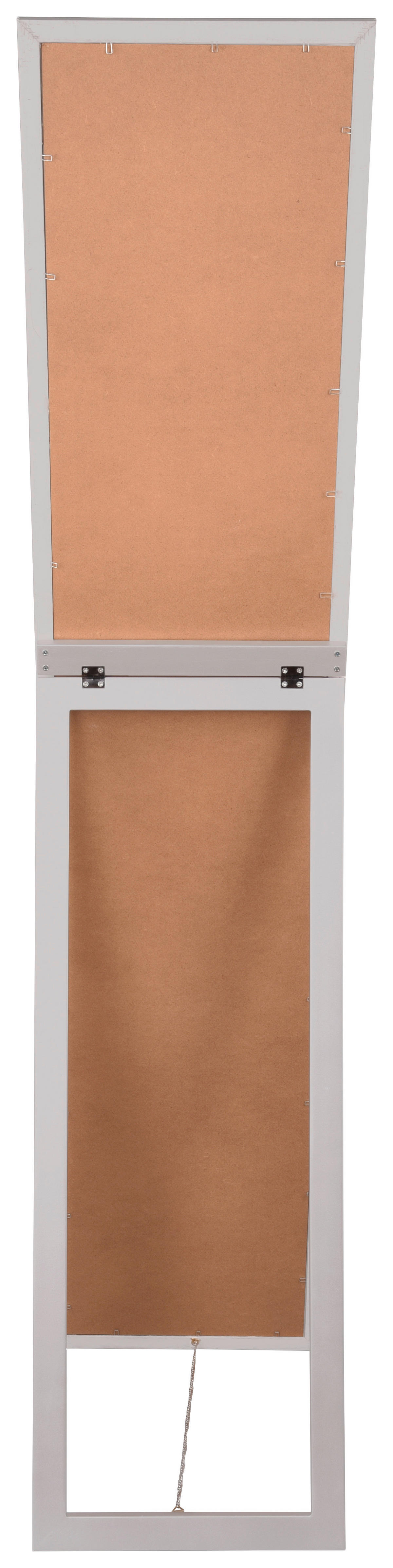 Standspiegel Loreley silber Optik B/H/T: ca. 34x160x4 cm Loreley - silber (34,00/160,00/4,00cm)