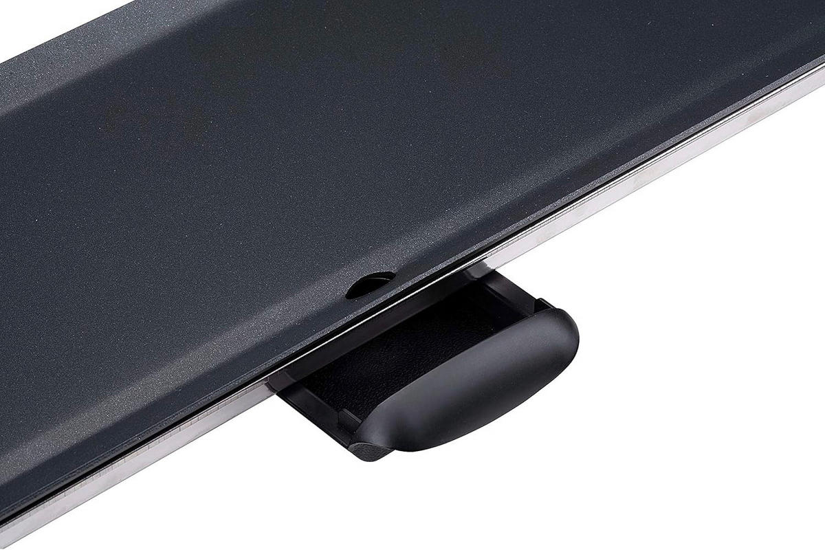 Alpina Elektro-Tischgrill schwarz Metall B/L: ca. 100x20 cm Grillplatte-XXL-Teppanyaki - schwarz (100,00/20,00cm) - Alpina