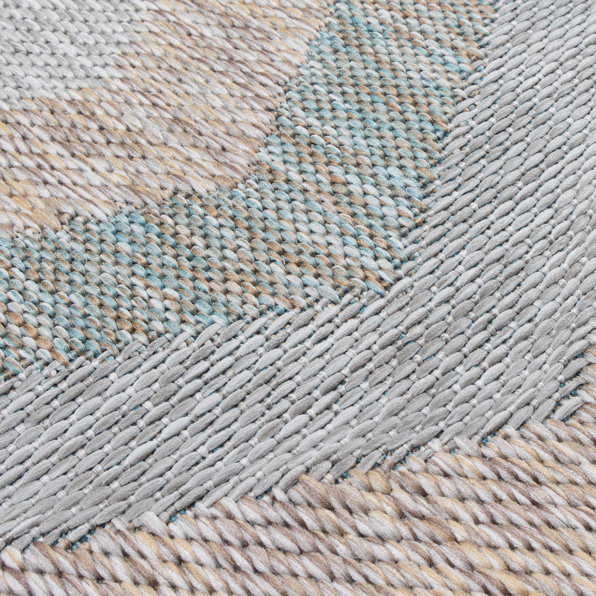 Sanat Outdoorteppich MELISSA grau B/L: ca. 120x170 cm MELISSA - grau (120,00/170,00cm) - Sanat