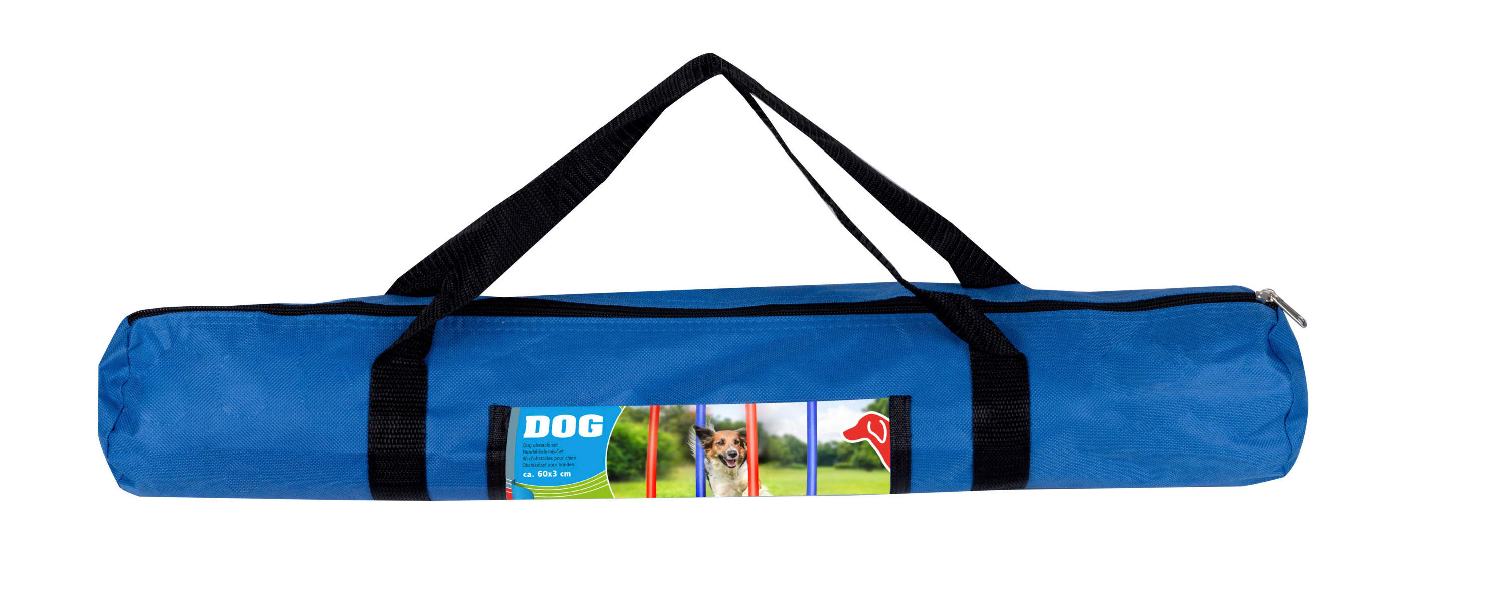 Pet Toys Agility Slalomset blau Kunststoff Agility_Slalomset - blau/rot - Pet Toys