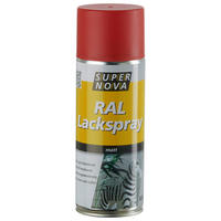 Super-Nova Lackspray feuerrot matt ca. 0,4 l Lackspray 400ml - feuerrot (400ml) - Super-Nova