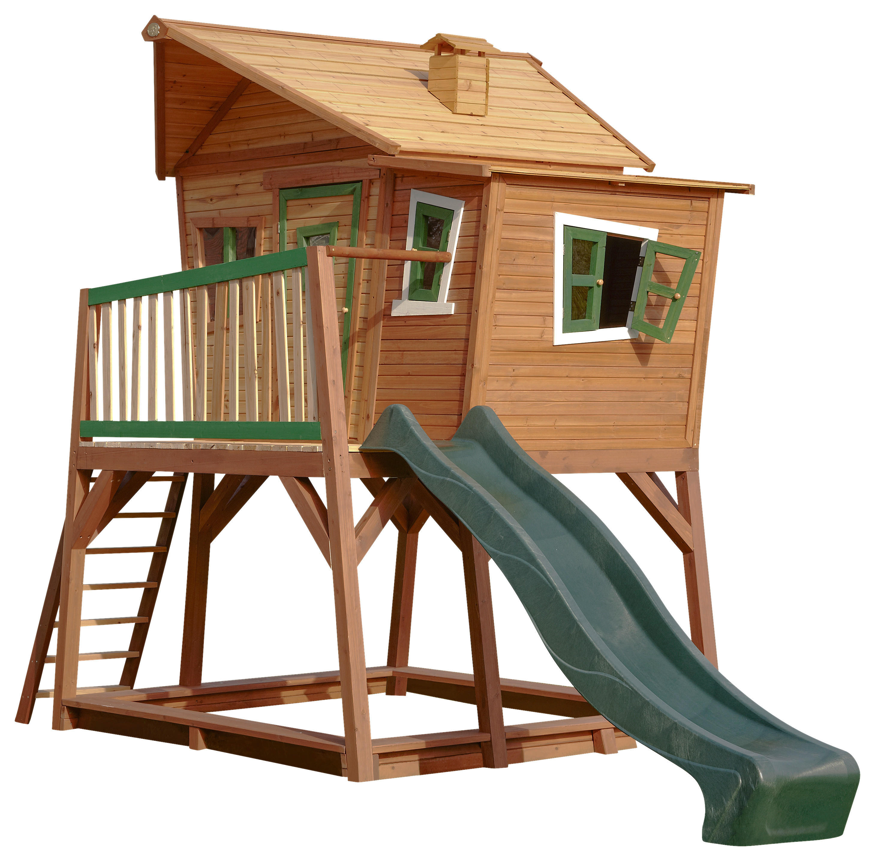 AXI Spielhaus Max multicolor B/H/T: ca. 432x288x193 cm Max - multicolor (432,00/288,00/193,00cm) - AXI