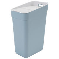 Curver Abfalleimer blau B/H/L: ca. 24,6x55,1x36,7 cm Abfalleimer_ca.30l - blau (36,70/24,60/55,10cm) - Curver