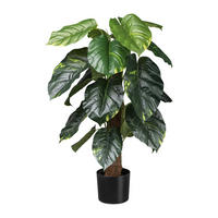 Kunstpflanze Philodendron scandens grün Kunststoff B/H/L: ca. 20x100x20 cm Philodendron scandens - grün (20,00/20,00/100,00cm)