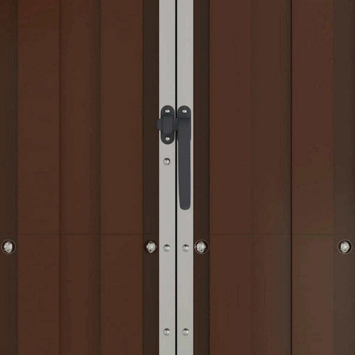 vidaXL Gerätehaus braun B/H: ca. 116x175 cm Gerätehaus - braun (116,00/175,00cm) - vidaXL