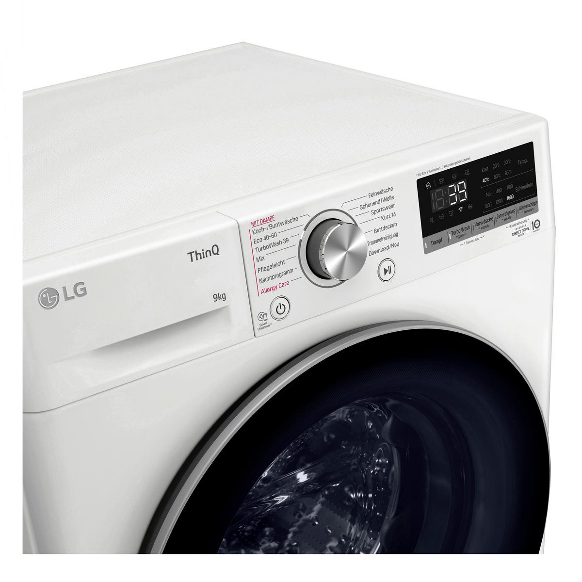 LG Waschmaschine weiß B/H/L: ca. 60x85x53 cm Waschmaschine F2WR7091 - weiß (53,00/60,00/85,00cm) - LG