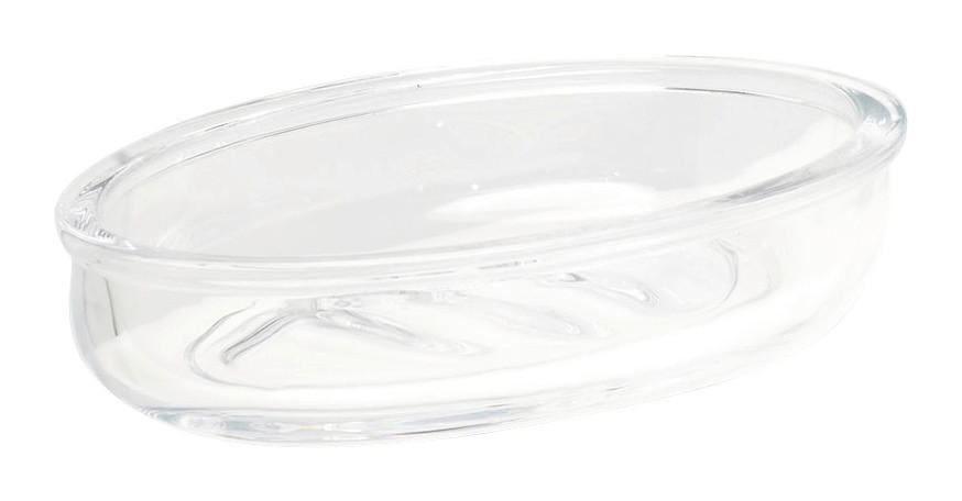 Zeller Present Seifenschale Clear, Breite: 14,8 cm