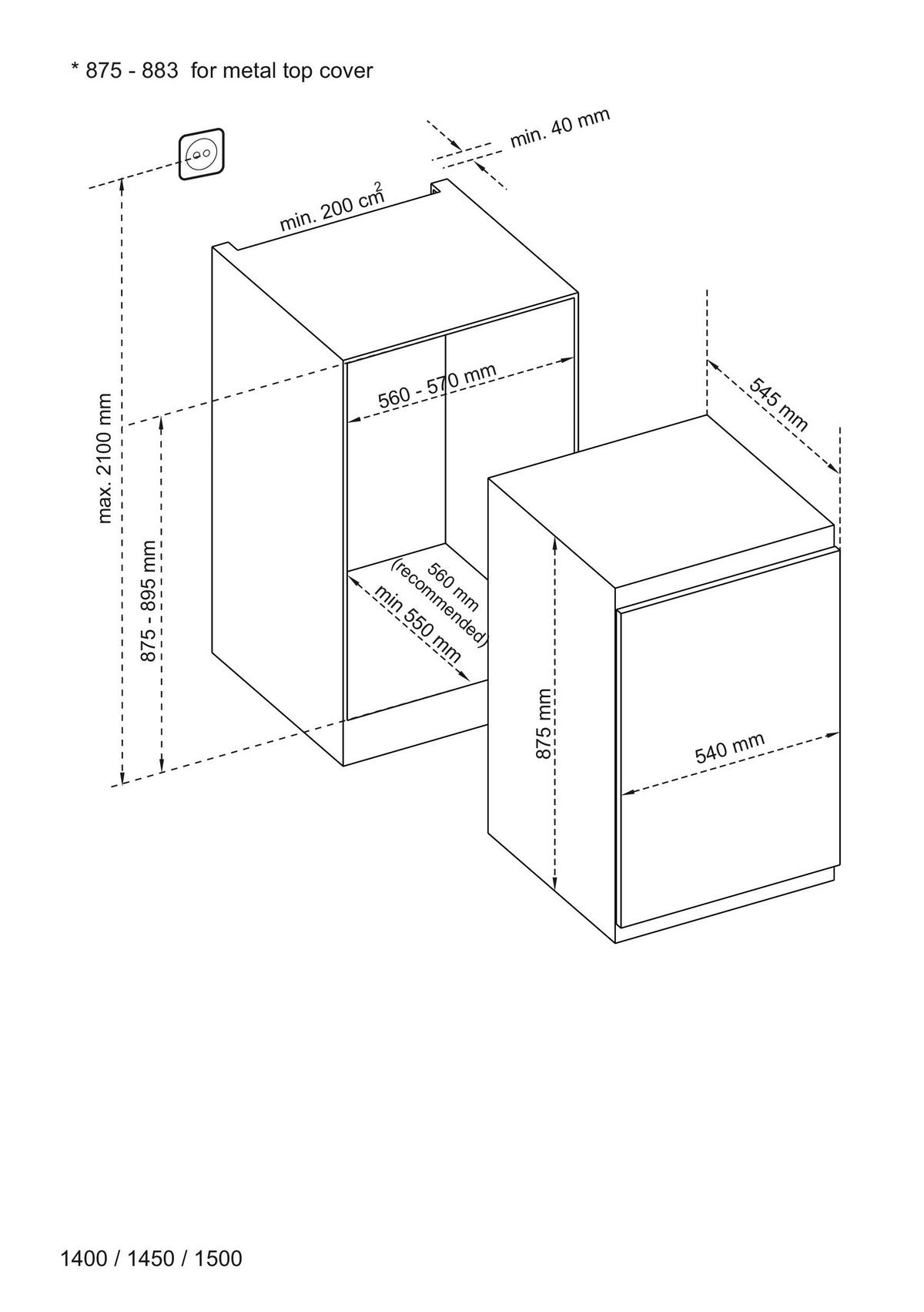 Respekta Küchenblock Amanda weiß Hochglanz B/H/T: ca. 270x200x60 cm Amanda - weiß/Edelstahloptik (270,00/200,00/60,00cm) - Respekta