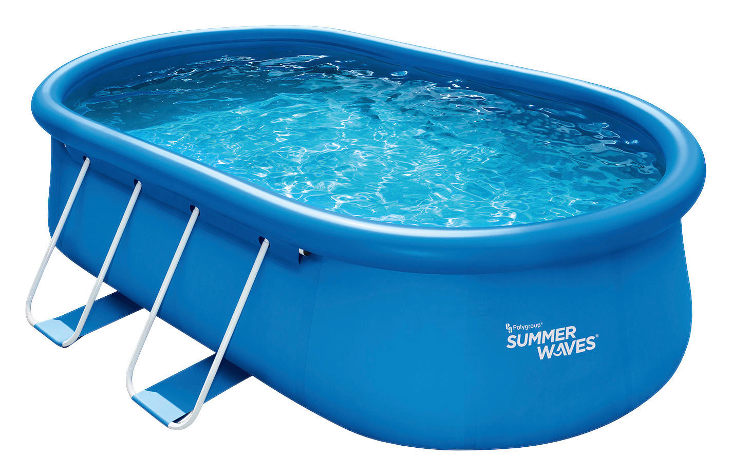 Summer Waves Poolset Quick Set B/H/T: ca. 305x107x457 cm Quick Set - blau (305,00/107,00/457,00cm) - Summer Waves