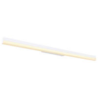 GLOBO LED-Wandleuchte weiß Opal Acryl Metall B/H: ca. 80x4 cm SALLO - weiß/Opal (80,00/4,00cm) - GLOBO