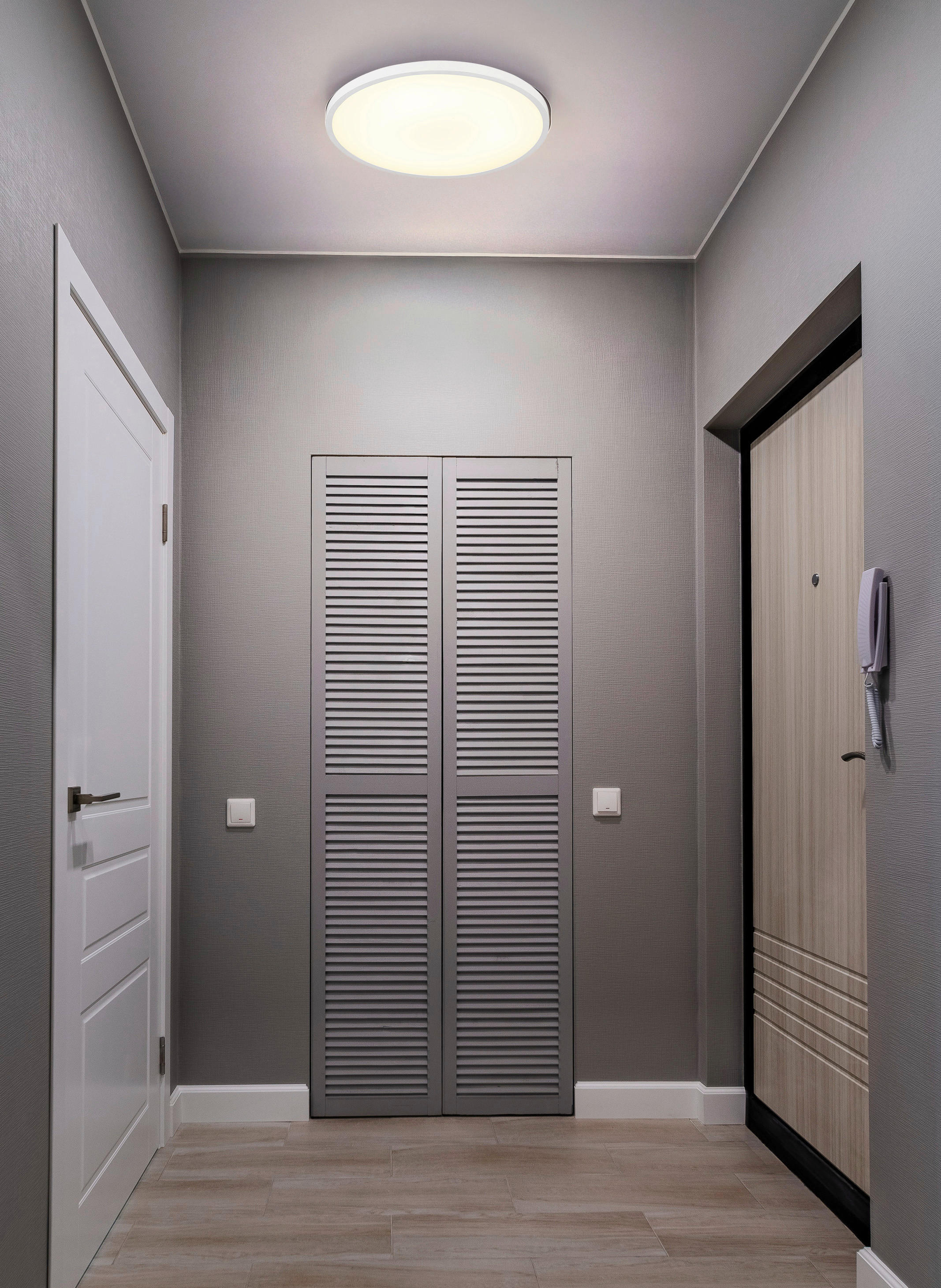 Thumbnail - GLOBO Deckenleuchte Opal weiß Kunststoff H/D: ca. 3,5x30 cm 1 Brennstellen