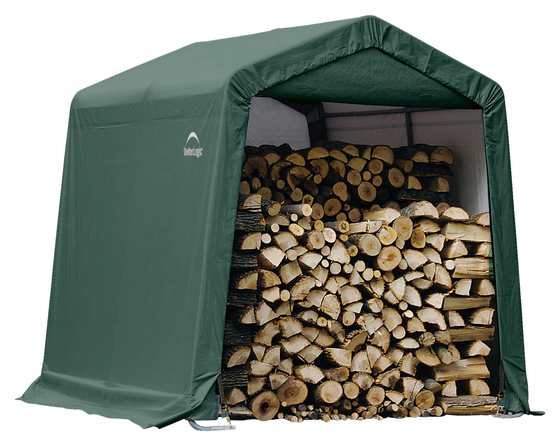 ShelterLogic Gartenhaus Shed-in-a-Box grün Kunststoff B/H/L: ca. 240x240x240 cm