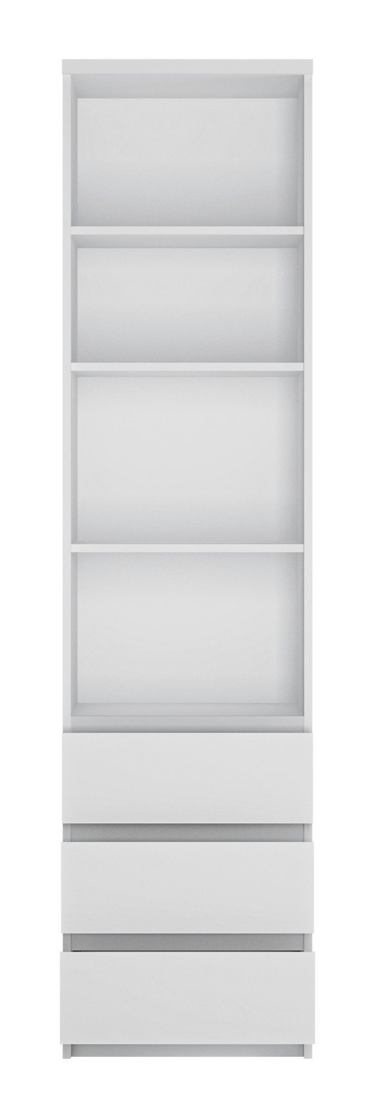 Regal Fribo Alpinweiß Spanplatte B/H/T: ca. 50x200x40 cm Fribo - Alpinweiß (50,00/200,00/40,00cm)