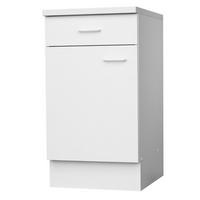 Unterschrank Top weiß matt B/H/T: ca. 50x85x60 cm Top - weiß (50,00/85,00/60,00cm) - Menke