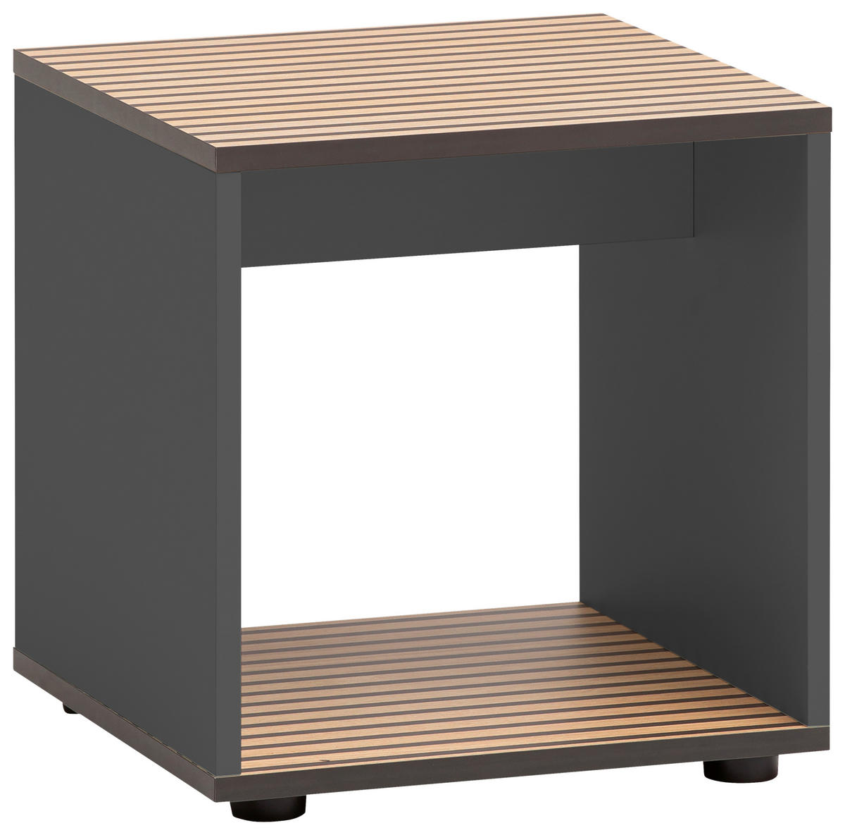 Hocker Katta anthrazit B/H/T: ca. 40x42x40 cm Katta - anthrazit (40,00/42,00/40,00cm) - Schildmeyer