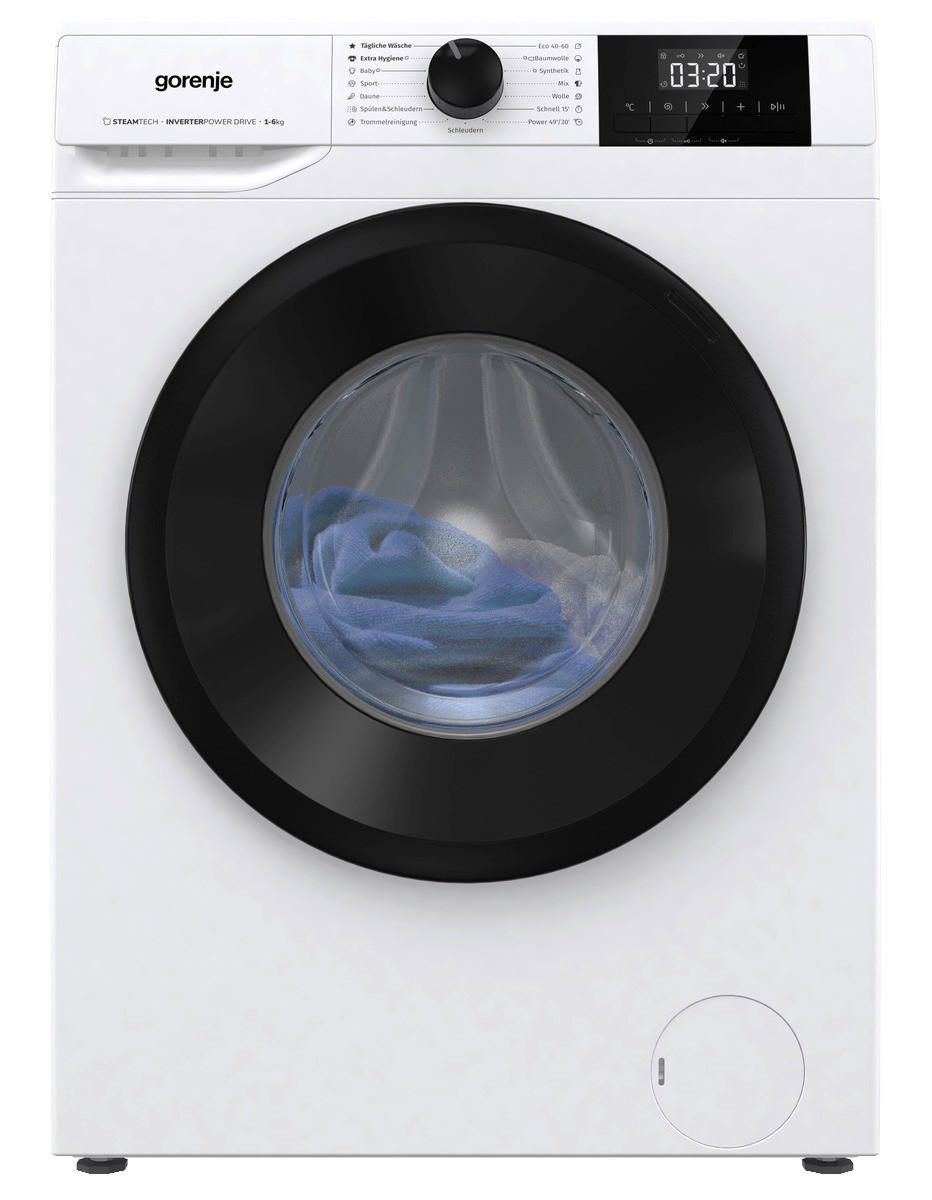 Gorenje Waschmaschine W3NGPI62SBS Waschmaschine W3NGPI62SBS/DE - weiß (60,00/85,00/44,00cm) - Gorenje