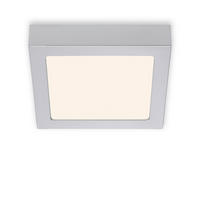 GLOBO LED-Deckenleuchte Chrom Metall B/H/T: ca. 17x3,2x17 cm LED-Deckenleuchte_Fire - Chrom (17,00/3,20/17,00cm) - GLOBO