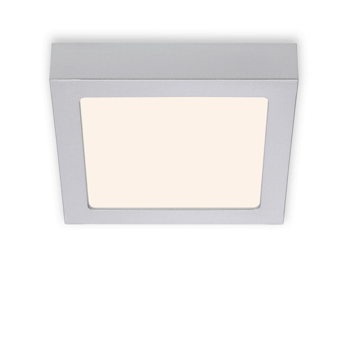 GLOBO LED-Deckenleuchte Chrom Metall B/H/T: ca. 17x3,2x17 cm LED-Deckenleuchte_Fire - Chrom (17,00/3,20/17,00cm) - GLOBO