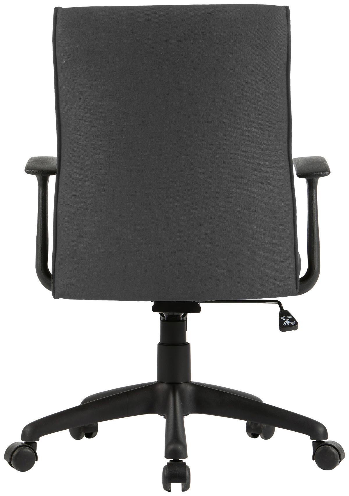 Chefsessel ROCKET schwarz schwarz Webstoff Kunststoff ROCKET - schwarz - byLIVING