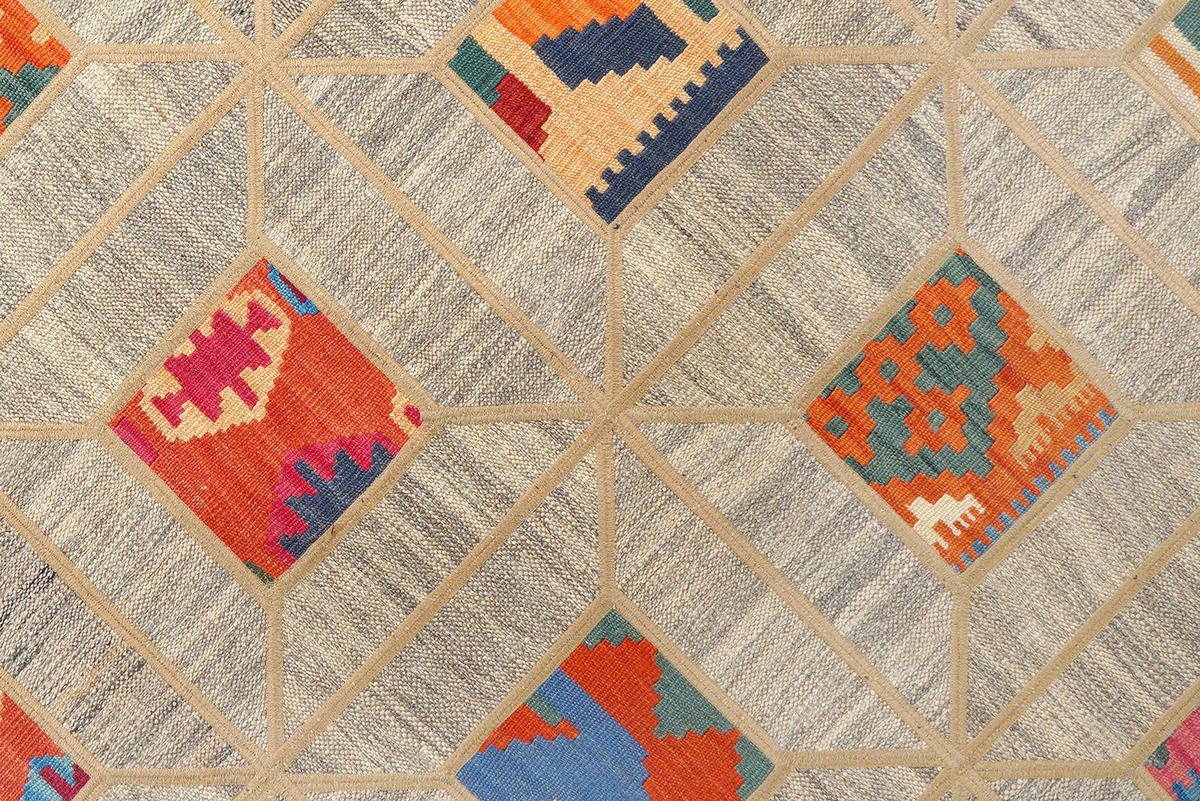 PersaTepp Teppich Kelim Tekkehdouz beige B/H/L: ca. 150x1x200 cm Kelim Tekkehdouz - beige (200,00/150,00/1,00cm) - PersaTepp