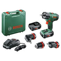 Bosch Akku-SchlagbohrschrauberAdvances Impact 18 QuickSnap 06039A3401 ca. 18 V B/H/L: ca. 38,6x34,1x10,2 cm Advances Impact 18 QuickSnap - schwarz/grün (10,20/38,60/34,10cm) - Bosch